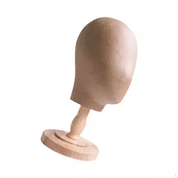 Элегантная стойка для показа шляп и головных уборов wood color