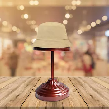 Элегантная стойка для шляп для организации дома и магазина Bronze