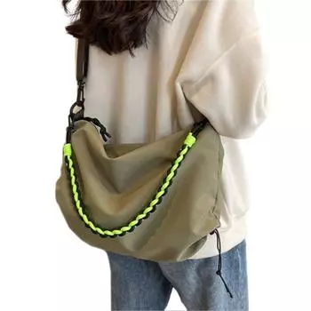 Элегантная тканевая сумка через плечо для женщин, модная сумка через плечо