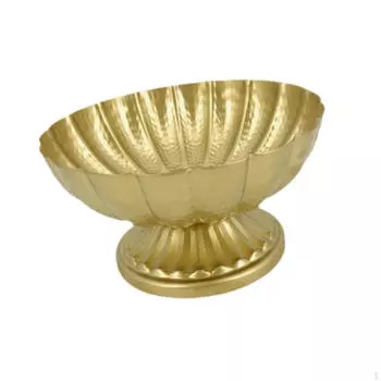 Элегантная ваза для домашнего декора 18cm Deep Gold