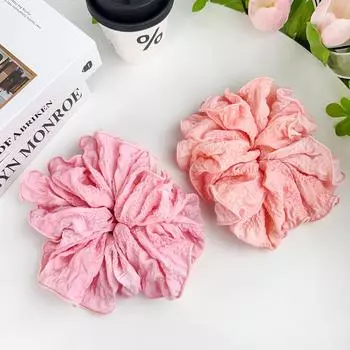 Элегантная высококачественная тканевая резинка для волос с градиентным цветом, маленькая и свежая, для нежного женственного стиля, для прически «конский хвост», аксессуары для волос Headbands