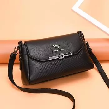 Элегантная женская квадратная сумка-тоут, новая мода, высококачественная дизайнерская сумка-мессенджер из плутониевой кожи для путешествий через плечо