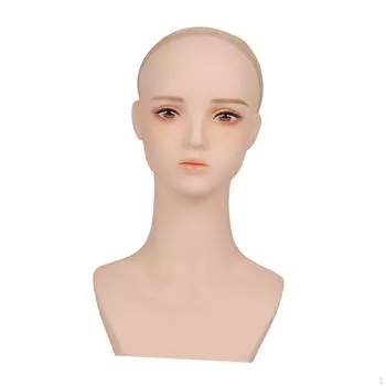 Элегантная женская манекен-голова-стойка для укладки и демонстрации париков style A