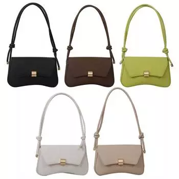 Элегантная женская сумка-мессенджер, сумка для подмышек, индивидуальная сумка-тоут, сумка для подмышек чёрный