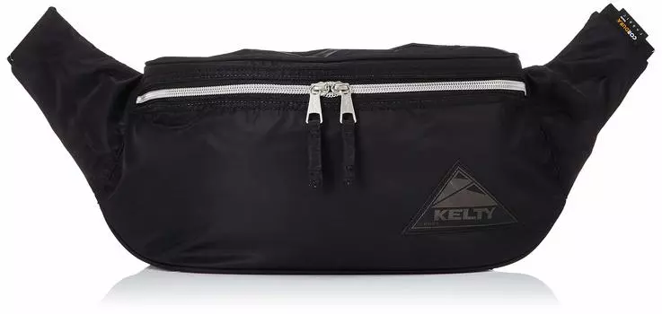 ЭЛЕГАНТНАЯ МИНИ-ПОЯСНАЯ МЕШОЧКА НА МЕТАЛЛИЧЕСКОЙ МОЛНИИ, серебристая [Kelty]