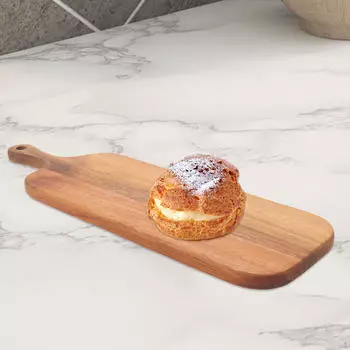 Элегантное деревянное сервировочное блюдо для проведения мероприятий 40cmx12.5cm
