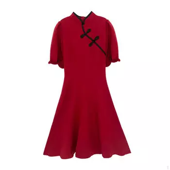 Элегантное длинное платье для особых случаев M