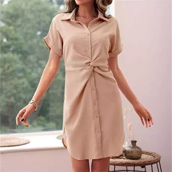 Элегантное облегающее сексуальное женское платье 2022, летнее платье с коротким рукавом для вечеринок и клубов, женский халат Femme Ladies Vestidos Mujer S хаки