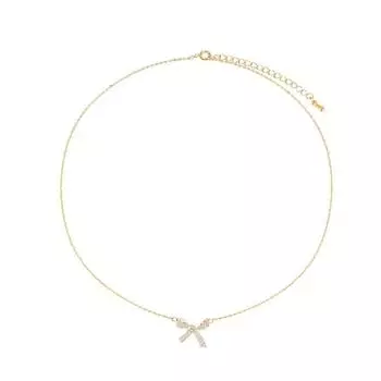 Элегантное ожерелье-бабочка, кулон с бантом, шейная цепочка, регулируемая цепочка, колье ручной работы, цепочка на ключицу, подарки для женщин золотой