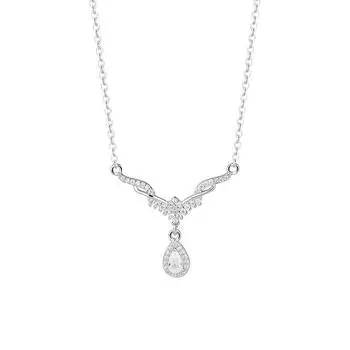 Элегантное ожерелье-капелька для женщин, легкий роскошный модный новый продукт с высокоуровневым дизайном, чувственная ошейниковая цепочка