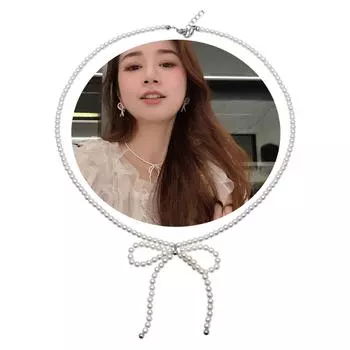 Элегантное ожерелье с бабочкой, модная бусина с чокером, подвеска, регулируемый шейный платок, уникальный и нежный ювелирный аксессуар