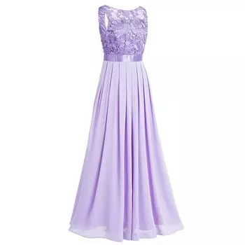 Элегантное женское кружевное шифоновое макси-платье Формальное вечернее платье на день рождения длиной до пола, длинные платья 2XL чёрный