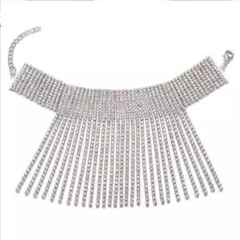 Элегантные 1 шт. Stonefans, полностью украшенные стразами, кисточки, регулируемые лодыжки, цепочка для ног, ювелирные изделия для женщин, хрустальные браслеты на щиколотку, браслет Cheville, подарки на ногу Antique Gold Plated