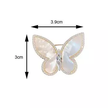 Элегантные эмалевые броши в виде бабочки Advanced Sense для женщин и девочек, изысканные украшения, корсаж, аксессуары для одежды, подарки
