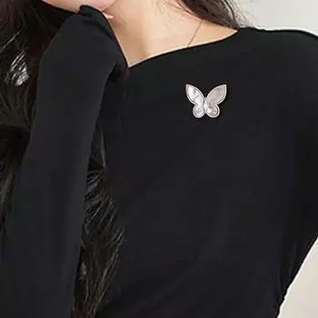 Элегантные эмалевые броши в виде бабочки Advanced Sense для женщин и девочек, изысканные украшения, корсаж, аксессуары для одежды, подарки