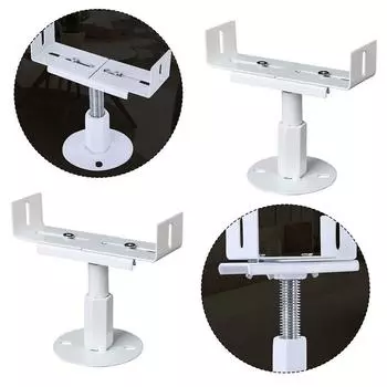 Элегантные и прочные опорные ножки радиатора из алюминия, комплект из двух регулируемых ножек