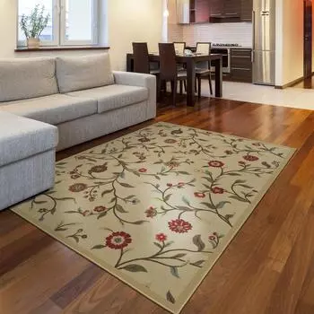 Элегантные ковры в европейском стиле с цветочным узором, нескользящие коврики, пригодные для машинной стирки, для ванной комнаты, кухни, наружного и внутреннего декора 40X60cm-16x24in