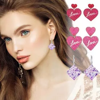 Элегантные модные женские серьги, новые женские серьги, классические модные серьги, подарок для женщин и девочек, день рождения/День святого Валентина/юбилей/помолвка One Size