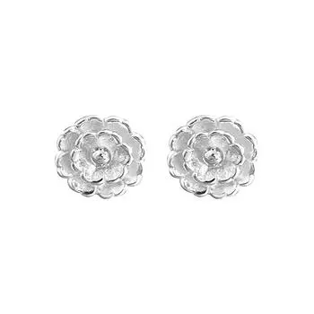 Элегантные серьги-гвоздики с цветком для женщин, легкие, роскошные, элегантные, темпераментные серьги высокого класса