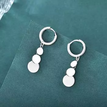 Элегантные серьги-кисточки из стерлингового серебра, женские зимние простые серьги с особым интересным дизайном, серьги Ins High Sense S92, набор из 500 серег 925