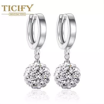 Элегантные серьги средней длины с цирконовыми шариками и жемчужными серьгами, милые и универсальные серьги с агатом