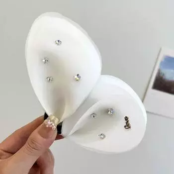 Элегантные шифоновые заколки-банты для волос, модные хрустальные заколки-бабочки для волос, аксессуары для волос, головной убор для женщин и девушек бездна