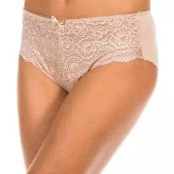 Элегантные трусики с кружевом спереди P04RA женщина S синий