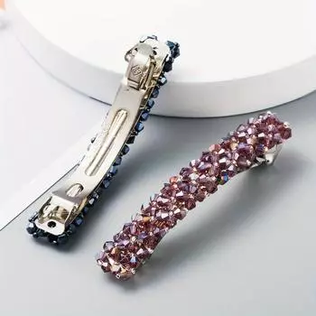 Элегантные заколки для волос для женщин и девочек, геометрические шпильки, головные уборы, заколки, аксессуары для укладки волос чёрный