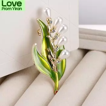 Элегантные женские броши Leave Warter Drop Pearl, булавки, модные креативные металлические значки, аксессуары, брошь-булавка для свадебной вечеринки