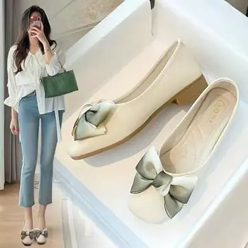 Элегантные женские летние новые шапочки-туфли на плоской подошве с мягкой подошвой, женские туфли на низком каблуке, туфли Мэри Джейн, свадебные туфли для невесты 35