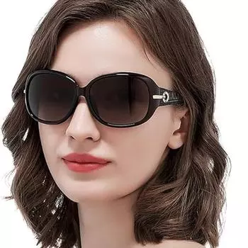 Элегантные женские солнцезащитные очки с большой оправой, солнцезащитные очки для женщин, очки с градиентными линзами, женские и мужские солнцезащитные очки