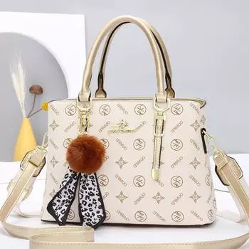 Элегантные женские сумки-мессенджеры с плюшевой кисточкой, высококачественные женские сумки для офиса, женские сумки-тоуты, женские сумки через плечо