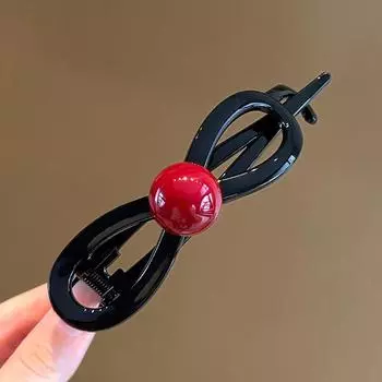 Элегантные женские заколки для волос, плетеные, полые, клипсы-акулы, нескользящие, заколка для волос для конского хвоста, девушки, корейские аксессуары для волос, подарок Size fits all