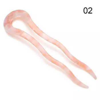 Элегантный ацетатный ретро аксессуар для волос заколка шпилька 02