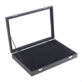 Элегантный бархатный держатель для украшений для женщин - стильное решение для хранения ожерелий серый