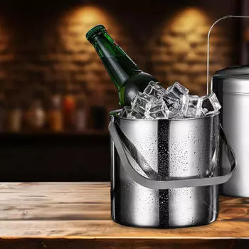 Элегантный бокал для напитков из нержавеющей стали для мероприятий на открытом воздухе 1.3L
