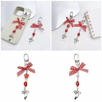 Элегантный брелок, модный брелок, стильный бант, сумка, подвеска, телефон, брелок для женщин, девочек, кошелек, рюкзак, аксессуар B