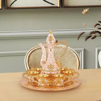 Элегантный чайный сервиз с винтажным шармом Aureate Red