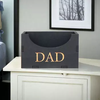 Элегантный деревянный держатель для бейсбольных кепок для любителей бейсбола DAD