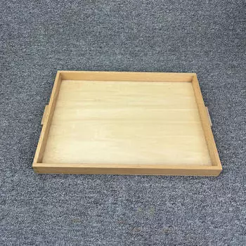 Элегантный деревянный поднос для сервировки домашних развлечений 35cmx25cm