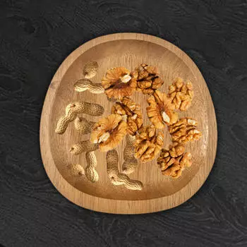 Элегантный деревянный поднос для стильной домашней трапезы 20cmx20cmx1.5cm