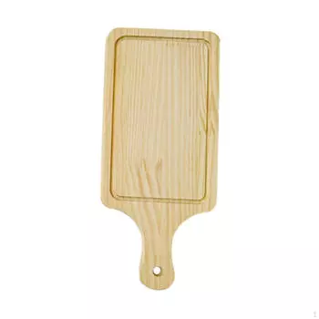 Элегантный деревянный поднос для стильной подачи блюд S