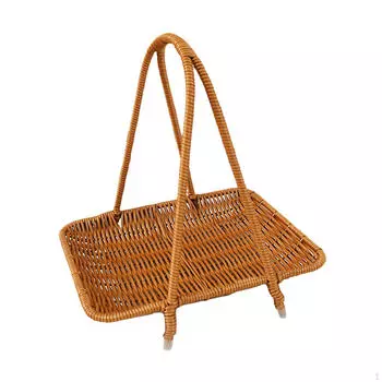 Элегантный держатель для фруктов и закусок с удобной верхней ручкой Two Layers