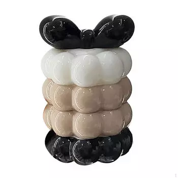 Элегантный держатель для зубочисток и набор диспенсеров для ватных палочек для организации ванной комнаты Ball Red