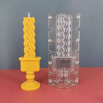 Элегантный дизайн Свеча ручной работы Самодельный аксессуар DIY