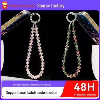 Элегантный хрустальный роскошный чехол для мобильного телефона с подвеской и сумкой