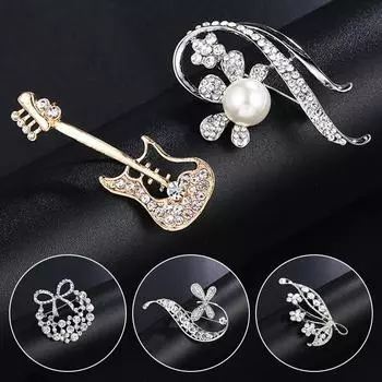 Элегантный искусственный жемчуг, свадебная вечеринка, женская одежда, аксессуары, брошь, броши-булавки 1