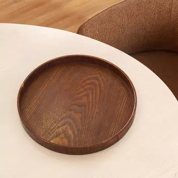 Элегантный круглый поднос для кухни и столовой S