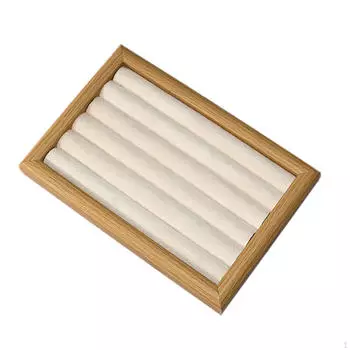 Элегантный лоток для хранения колец и сережек Yellow Wood