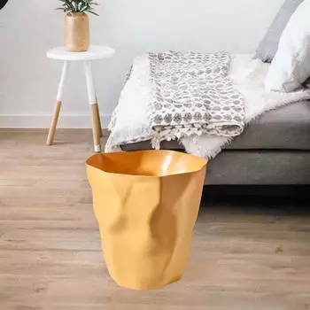 Элегантный мусорный контейнер для использования дома и в офисе розовый